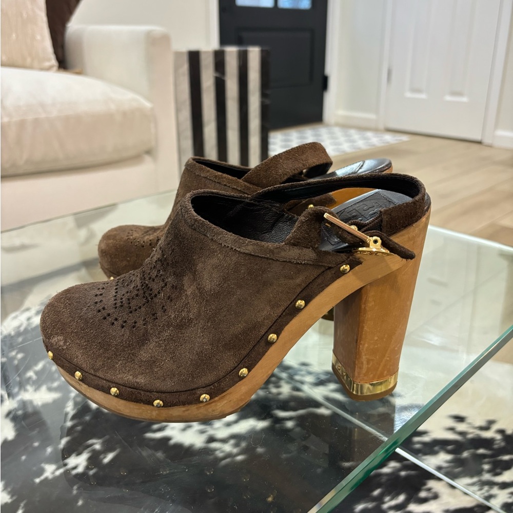 Vintage Tory Burch Clogs
